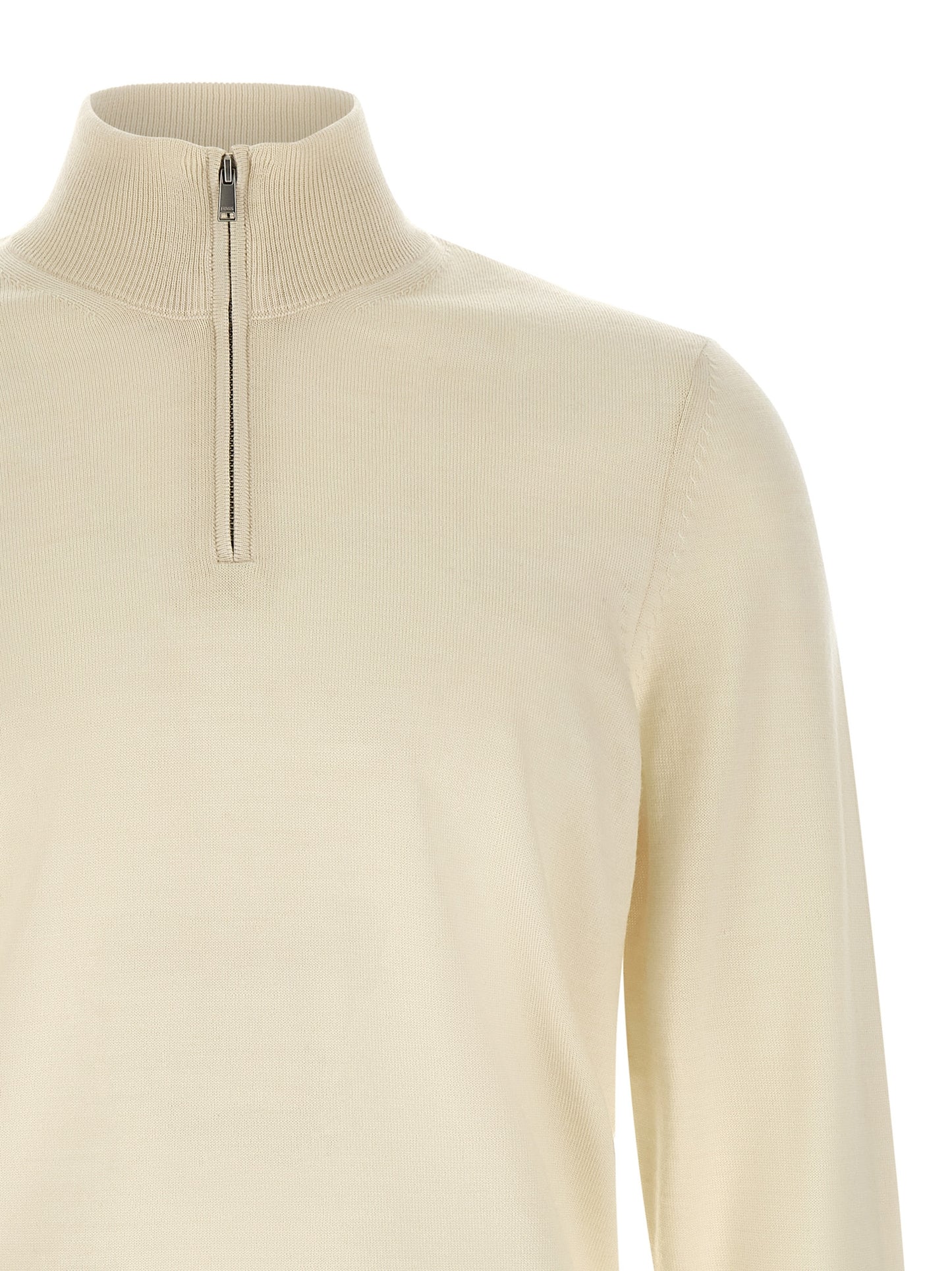 Cárdigan De Lana Virgen Hugo Boss En Beige