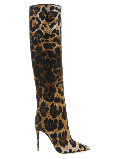 Dolce & Gabbana Botas Sobre La Rodilla - Poliéster Multicolor