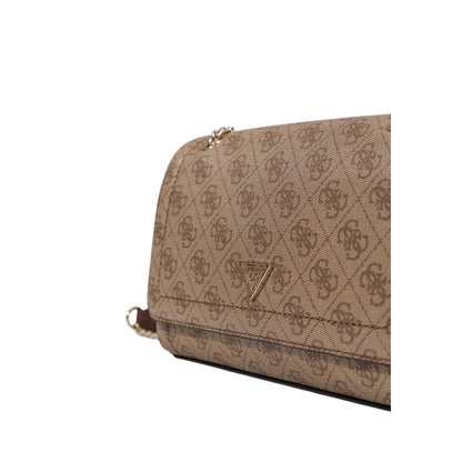 Sac à main marron en polyéthylène Guess - Modèle Noelle II et Collection Fw26