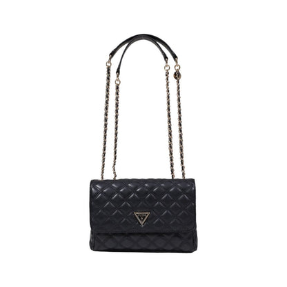 Black Polyethylene Guess Handbag Fw26 Collection