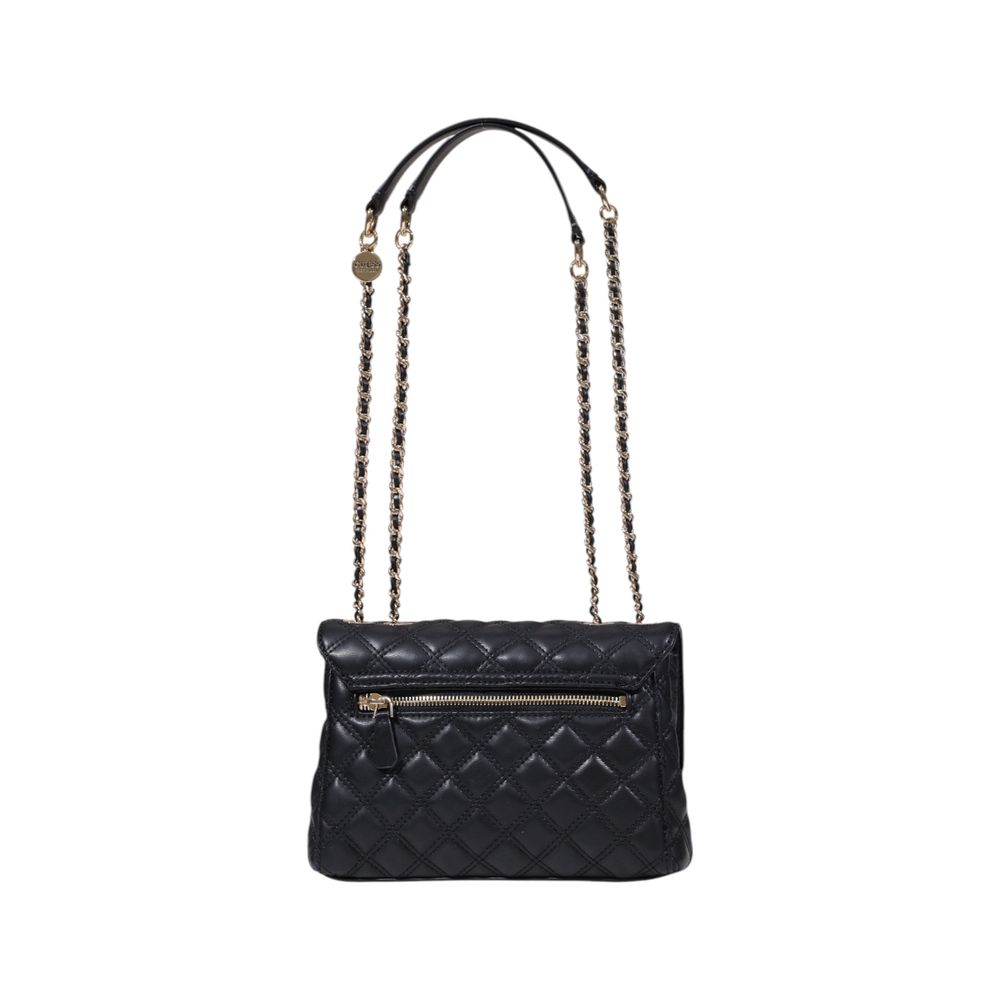 Black Polyethylene Guess Handbag Fw26 Collection