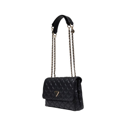 Black Polyethylene Guess Handbag Fw26 Collection