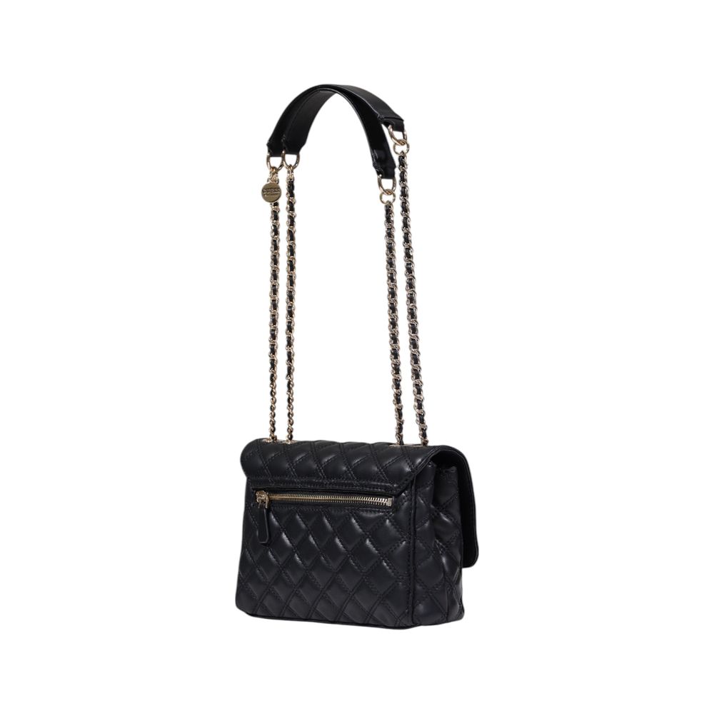Black Polyethylene Guess Handbag Fw26 Collection