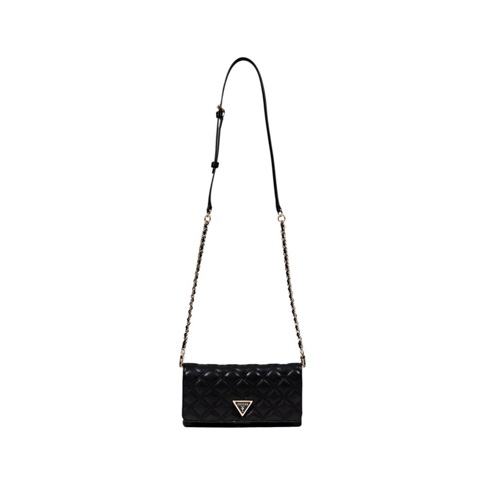Guess Giully II Black Polyethylene Handbag