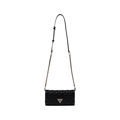 Guess Giully II Black Polyethylene Handbag