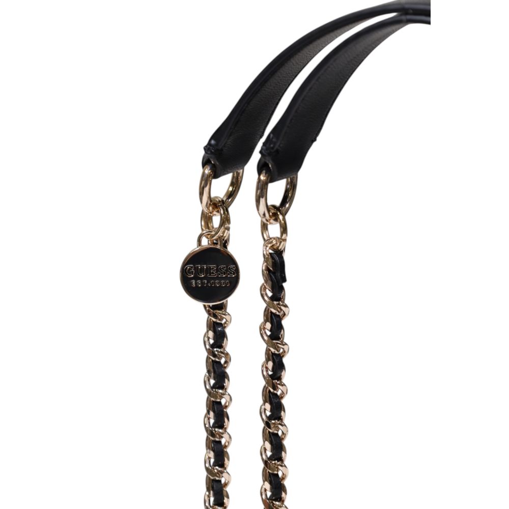 Black Polyethylene Guess Handbag Fw26 Collection