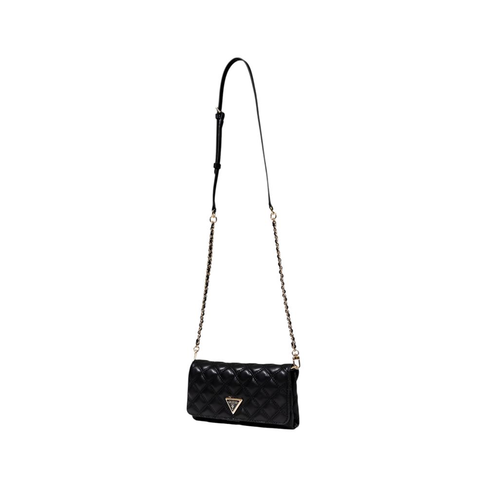 Guess Giully II Black Polyethylene Handbag