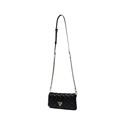 Guess Giully II Black Polyethylene Handbag