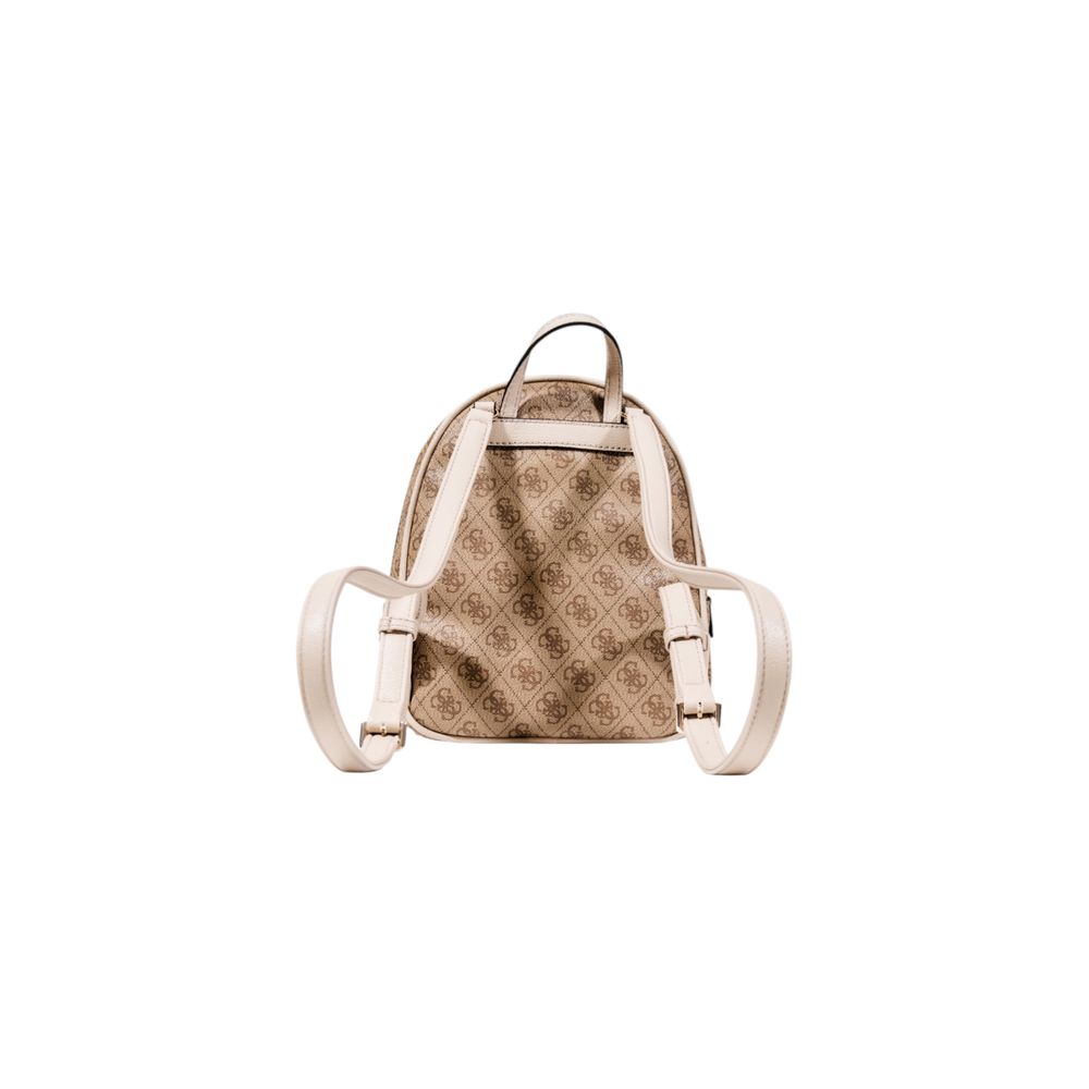 Sac à dos Guess en polyéthylène beige Collection Manhattan II