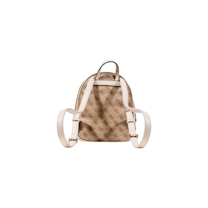 Sac à dos Guess en polyéthylène beige Collection Manhattan II