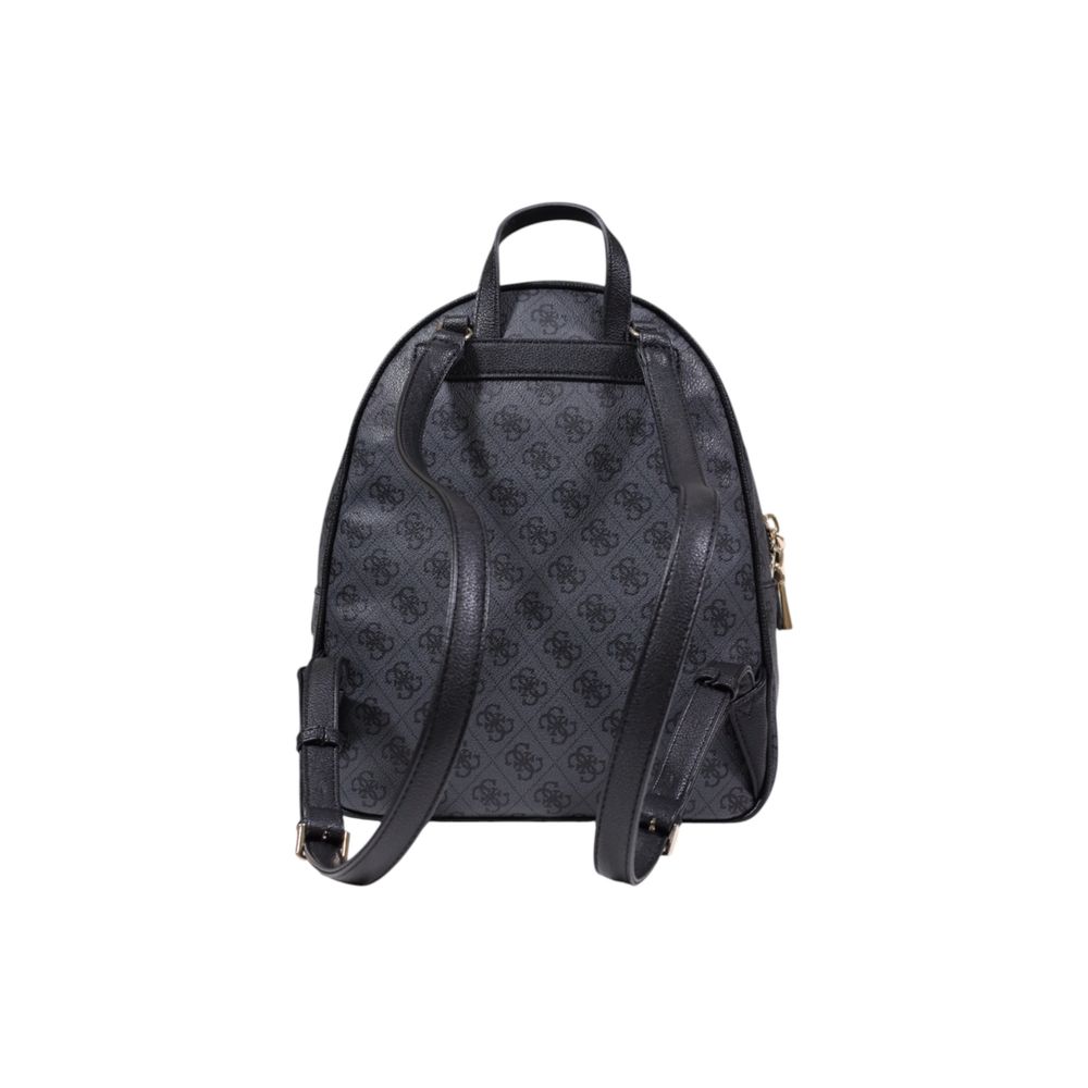 Mochila Guess De Polietileno Gris Modelo Manhattan Ii