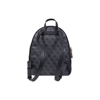 Mochila Guess De Polietileno Gris Modelo Manhattan Ii