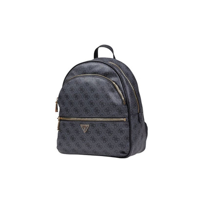 Mochila Guess De Polietileno Gris Modelo Manhattan Ii