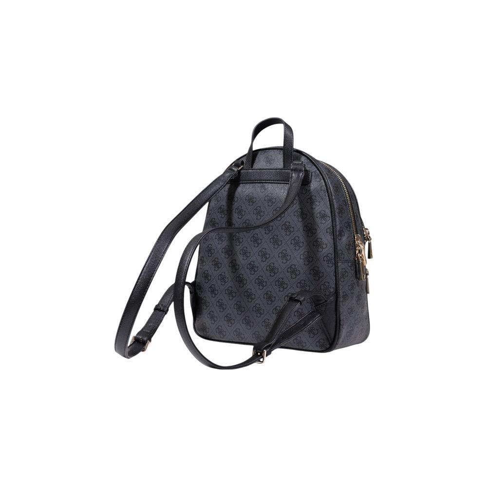 Mochila Guess De Polietileno Gris Modelo Manhattan Ii