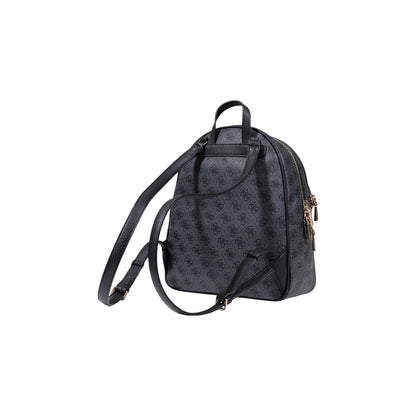 Mochila Guess De Polietileno Gris Modelo Manhattan Ii