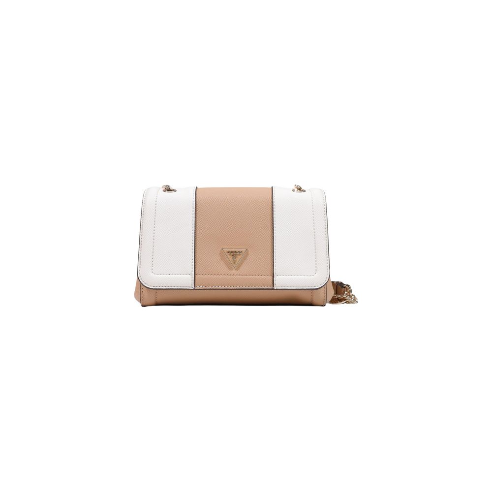 Sac Guess en polyéthylène beige - Structure stable et moderne