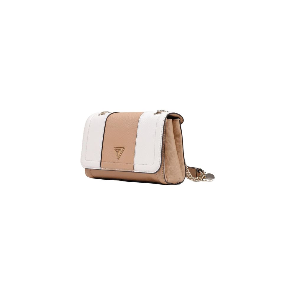 Sac Guess en polyéthylène beige - Structure stable et moderne
