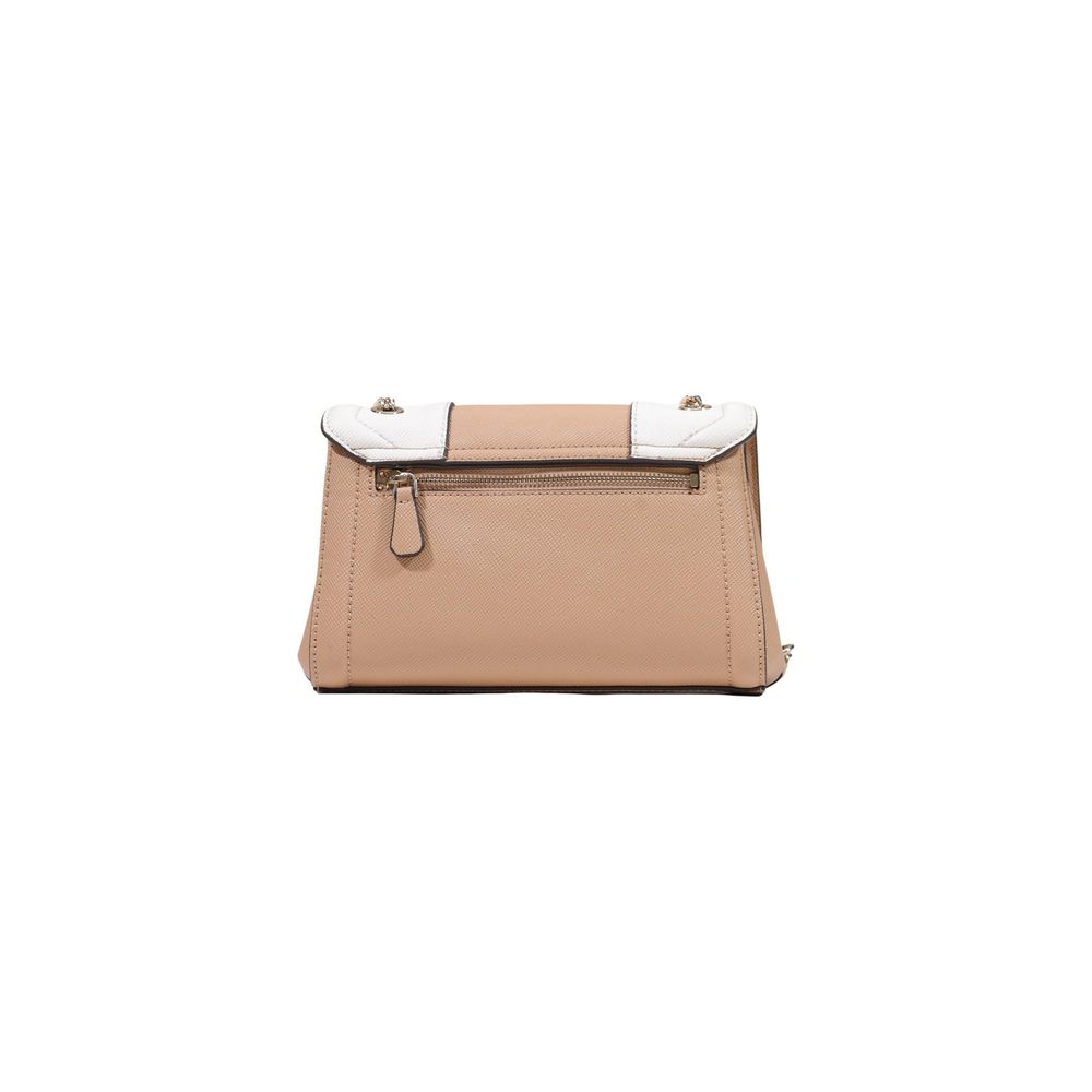 Sac Guess en polyéthylène beige - Structure stable et moderne
