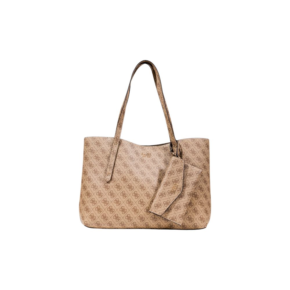 Guess Bolso De Mano Blanco En Polietileno - Gran Volumen