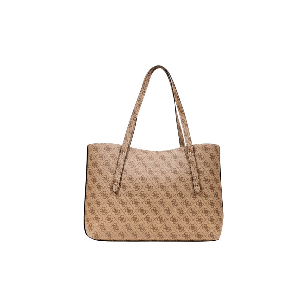 Guess Bolso De Mano Blanco En Polietileno - Gran Volumen