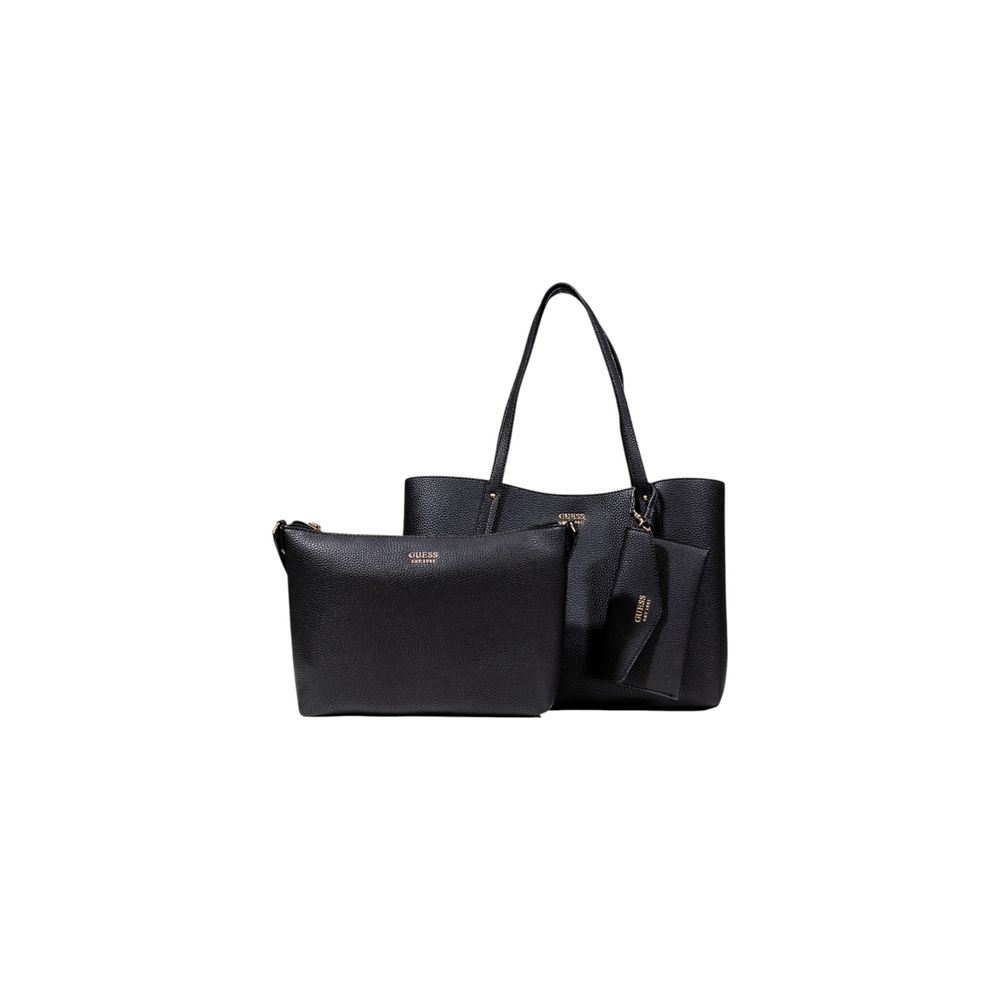 Sac à main Guess en polyéthylène noir - Grande capacité