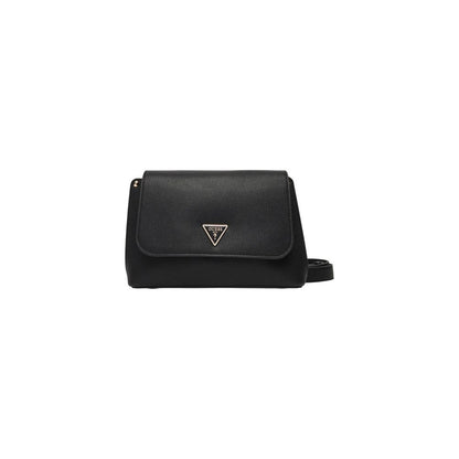 Bolso De Hombro De Polietileno Negro Guess Meridian