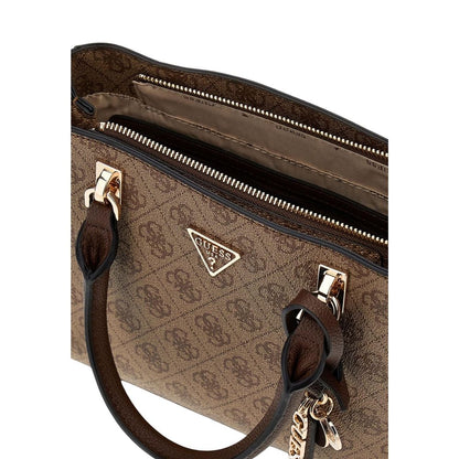 Guess Bolso Marrón De Polietileno Modelo Noelle Ii Sml