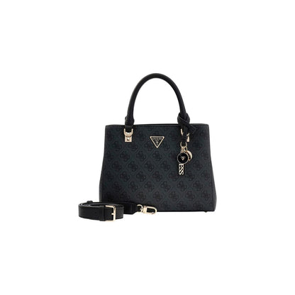 Versatile and Practical Gray Polyethylene Guess Handbag