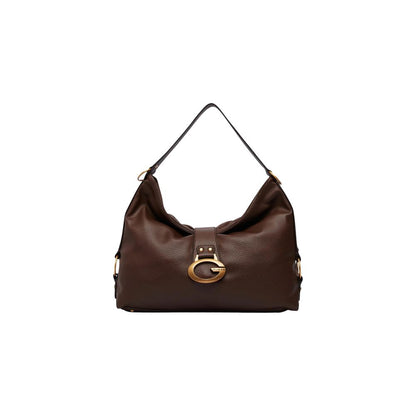 Bolso De Mano Marron Guess Amplia Capacidad Y Corte Actual