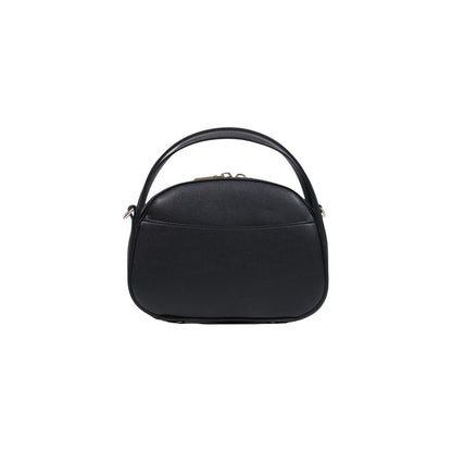 Bolso De Mano Guess Negro De Polietileno - Acabado Compacto Y Resistente