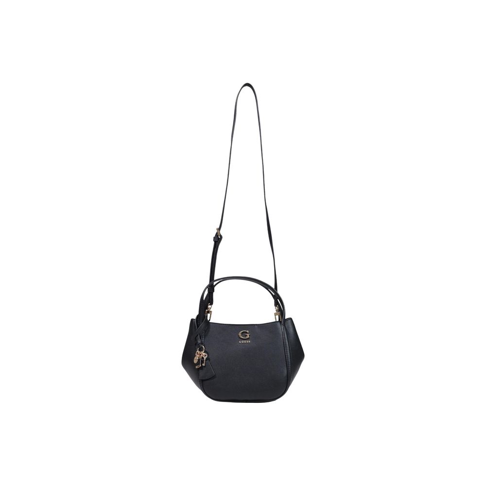 Bolso De Mano Guess Formato Reducido Lucci Girlfriend Negro