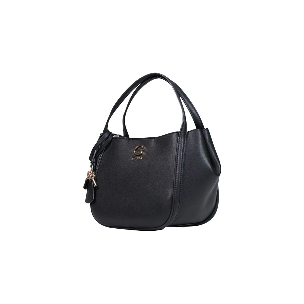 Bolso De Mano Guess Formato Reducido Lucci Girlfriend Negro