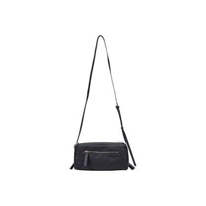 Bolso De Mano Polietileno Negro De Guess Colección Lucci