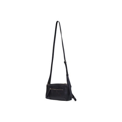 Bolso De Mano Polietileno Negro De Guess Colección Lucci