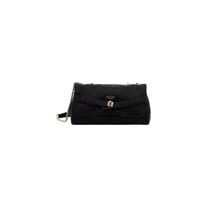 Bolso Guess De Polietileno Negro Ligero Y Resistente
