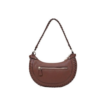 Guess Polyethylene Brown Handbag Lucci Girlfriend Bucket Bag