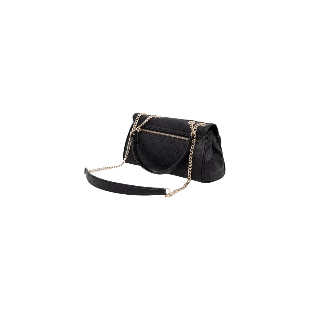Bolso Guess De Polietileno Negro Ligero Y Resistente