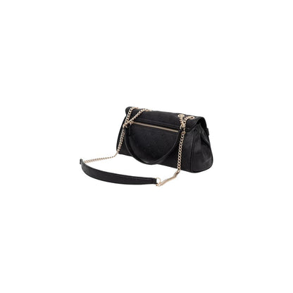 Bolso Guess De Polietileno Negro Ligero Y Resistente