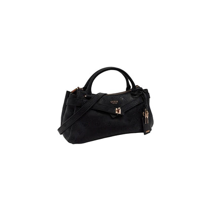 Guess Bolso Negro Polietileno - Estructura Duradera