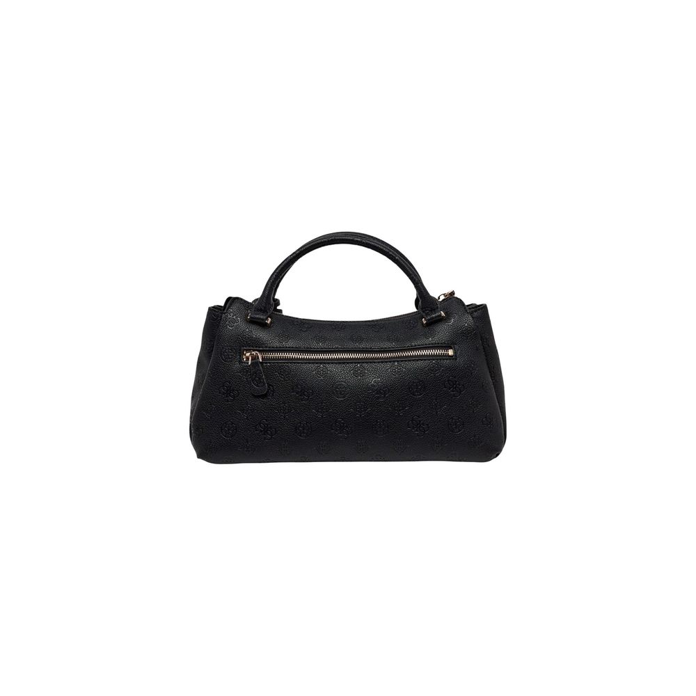 Guess Bolso Negro Polietileno - Estructura Duradera