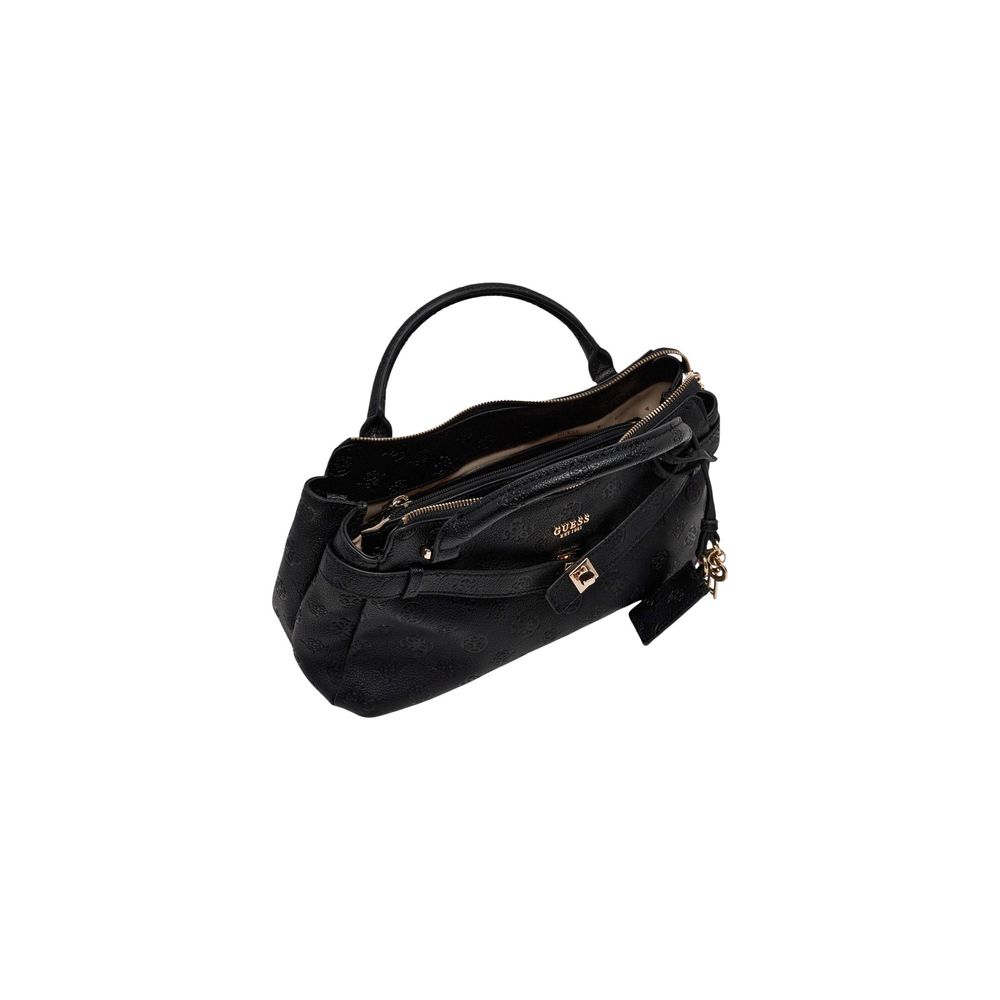 Guess Bolso Negro Polietileno - Estructura Duradera