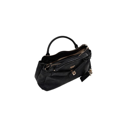 Guess Bolso Negro Polietileno - Estructura Duradera