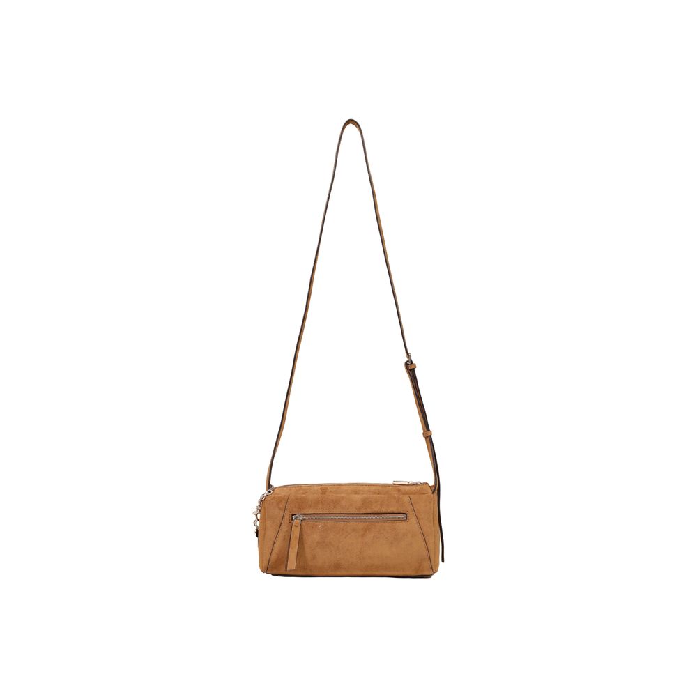 Bolso De Mano De Poliéster Guess Coleen - Marrón Suave