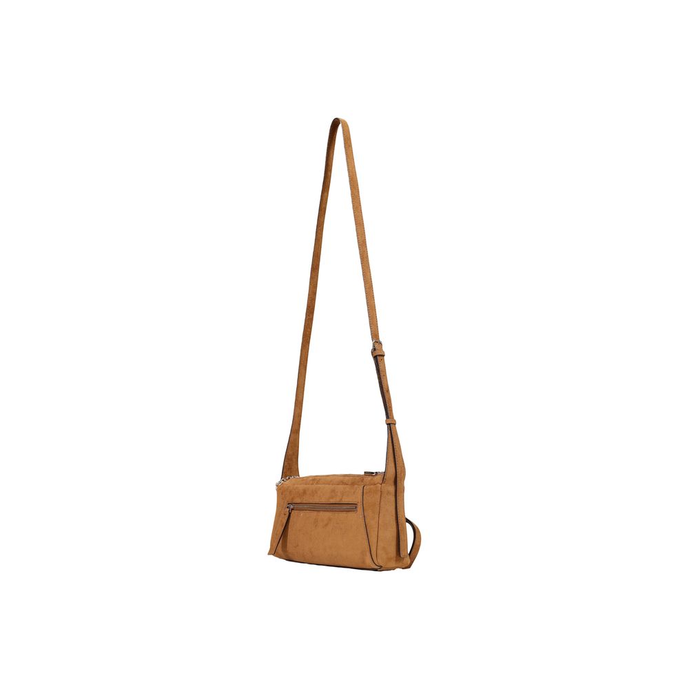 Bolso De Mano De Poliéster Guess Coleen - Marrón Suave