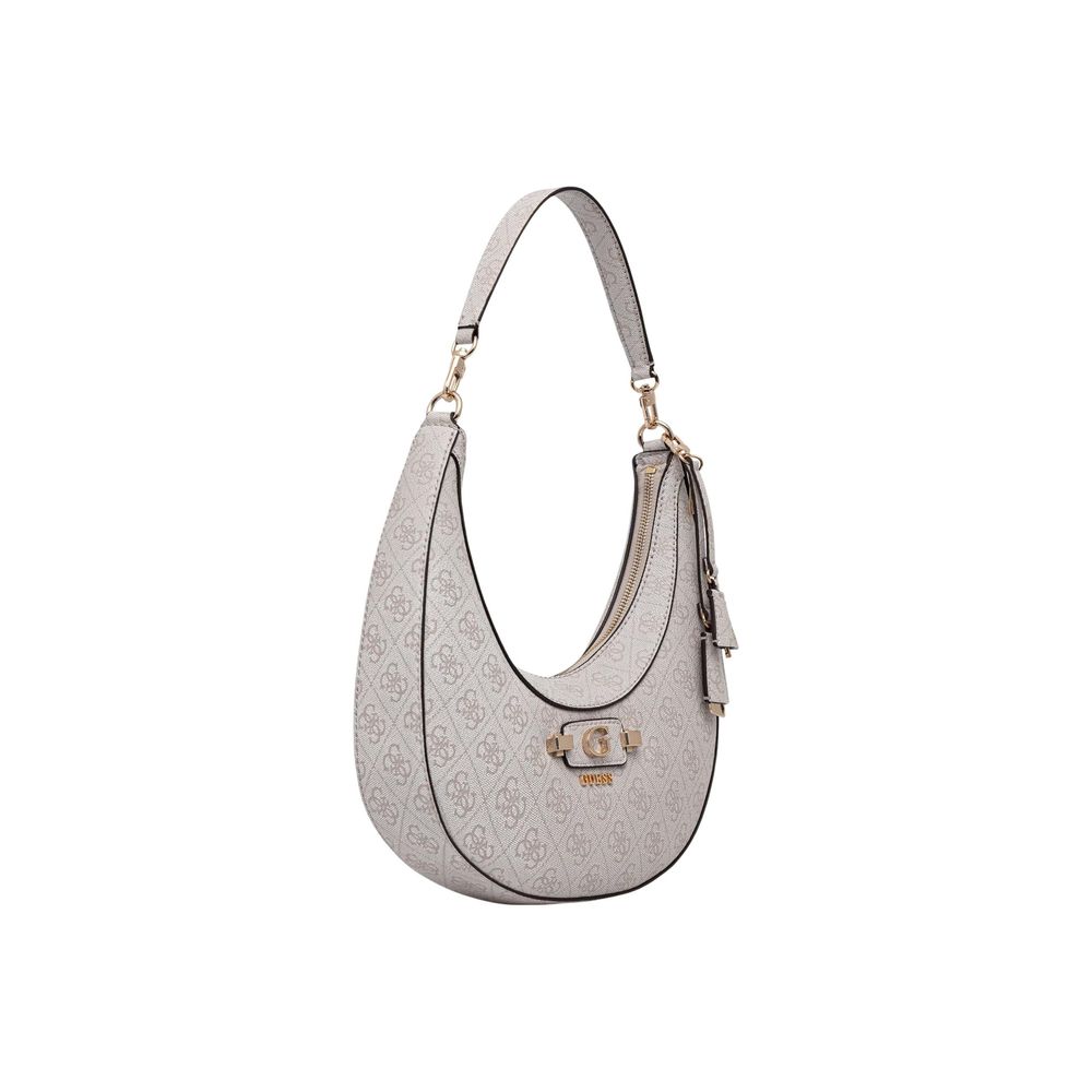 Guess Coleen Handbag in White Polyethylene