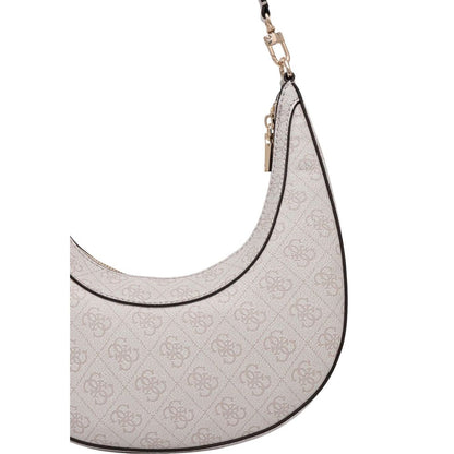 Guess Coleen Handbag in White Polyethylene