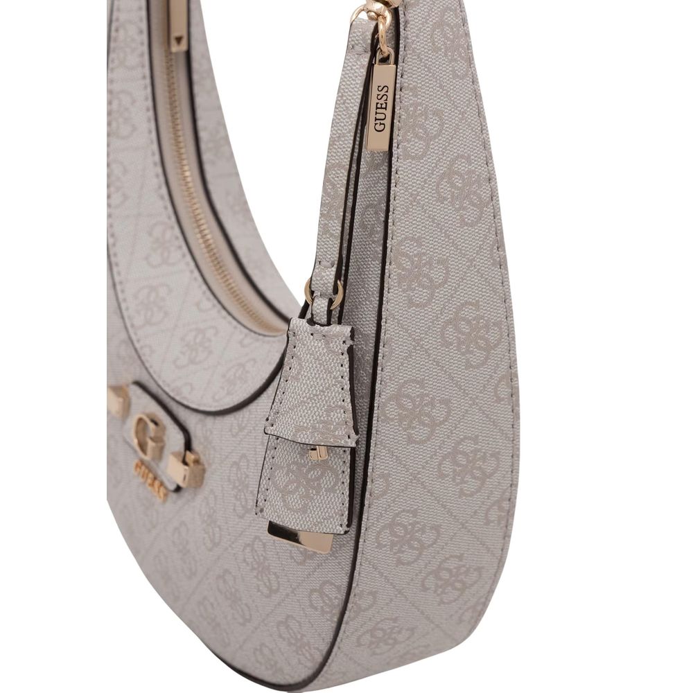Guess Coleen Handbag in White Polyethylene