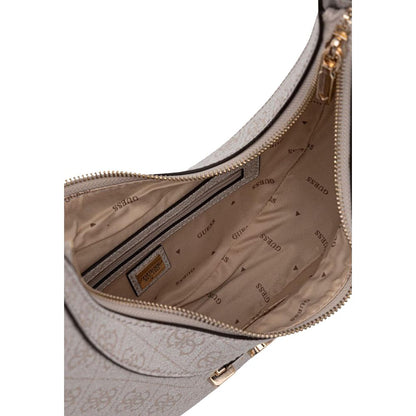 Guess Coleen Handbag in White Polyethylene