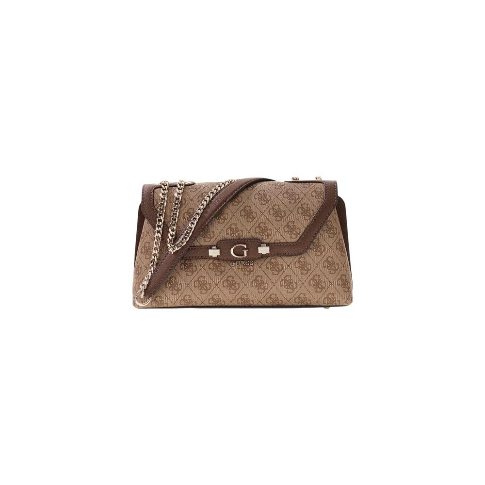 Sac à main Guess en polyéthylène beige finition soignée