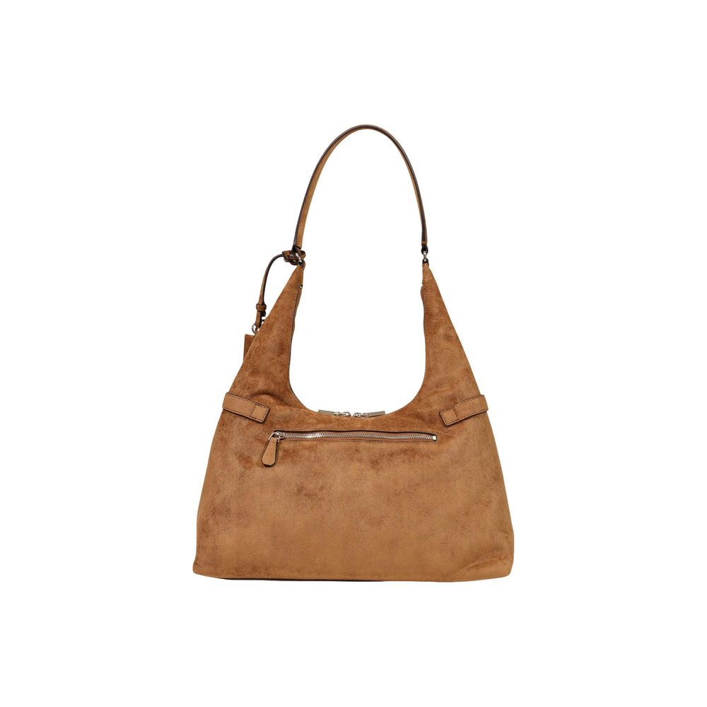 Bolso De Mano De Políester Marrón Guess Modelo Coleen
